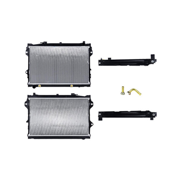Radiador Mz Pick Up 89-93 L4 2.6 Lts C/S Aa Aut 15 3/4X25 1/8X26Mm Alum Sold Polar