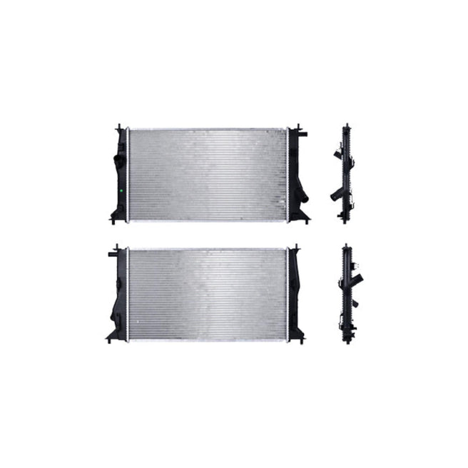 Radiador Mz 5 06-10 L4 2.3 Lts Aut C/S Aa 25 3/5X14 1/2X16Mm Alum Sold Polar