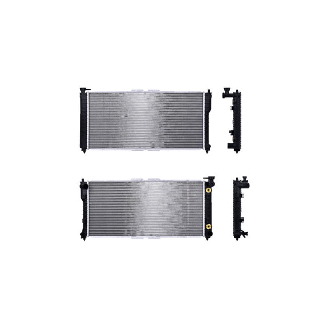 Radiador Mz 626/Mx6 93-97 L4 2.0 Lts C/S Aa Aut 27 1/6X13 1/3X26Mm Alum Sold Polar