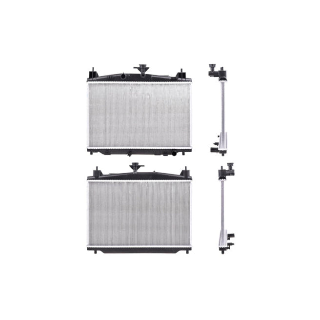 Radiador Mz 2 11-15 L4 1.5 Lts Aut C/S Aa 13 7/9X22X16Mm Alum Sold Polar