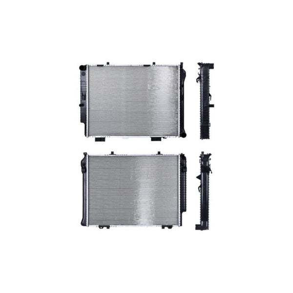Radiador Mc Clase E 320 99-01 L4 2.7/V6 3.0, 3.2 Lts Aut C/S Aa Diesel 25 1/5X19 1/5X32Mm Alum Sold Polar