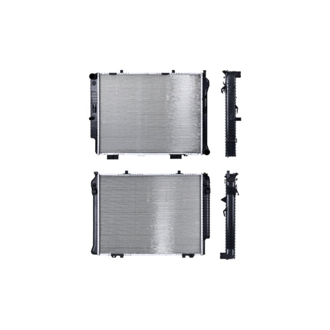 Radiador Mc Clase E 320 99-01 L4 2.7/V6 3.0, 3.2 Lts Aut C/S Aa Diesel 25 1/5X19 1/5X32Mm Alum Sold Polar