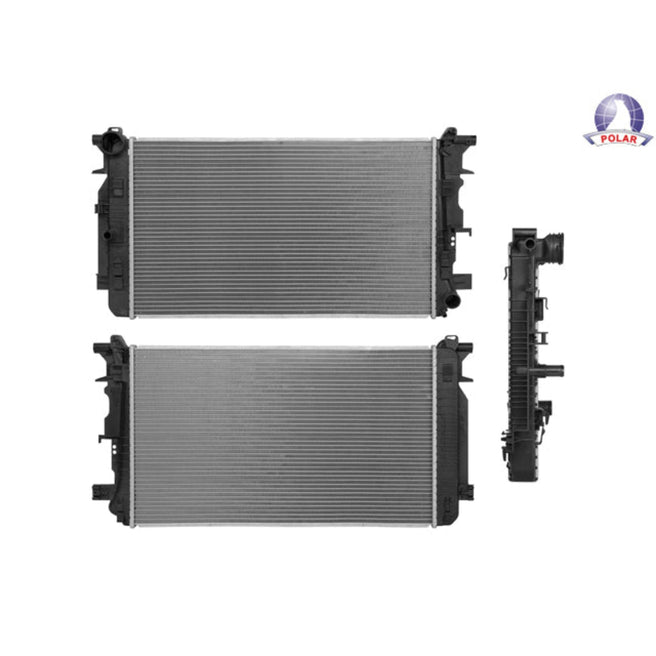 Radiador Mc Sprinter/Vw Crafter 06-16 L4 2.0, 2.5 Lts C/Aa Std Diesel 26 2/3X15 2/3X26Mm Alum Sold Polar