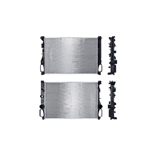 Radiador Mc E-320/E-350 03-06 V6 3.2, 3.5 Lts C/S Aa Aut 25 1/5X17 2/3X26Mm Alum Sold Polar
