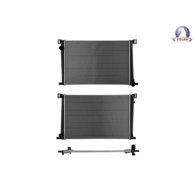 Radiador Mn Cooper 07-15 L4 1.6 Lts C/S Aa Std 23 5/8X16X16Mm Alum Sold Polar