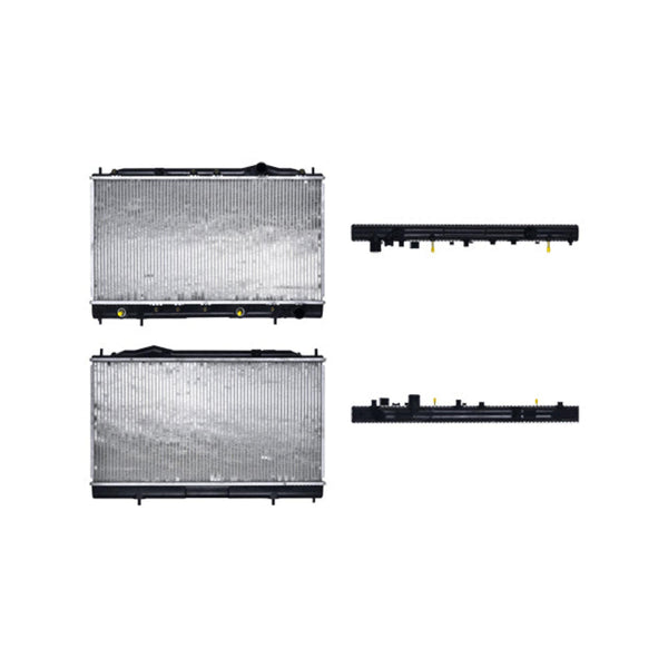 Radiador Mt Eclipse 90-94 L4 1.8/2.0 Lts C/S Aa Aut 13 7/9X26 2/7X26Mm Alum Sold Polar