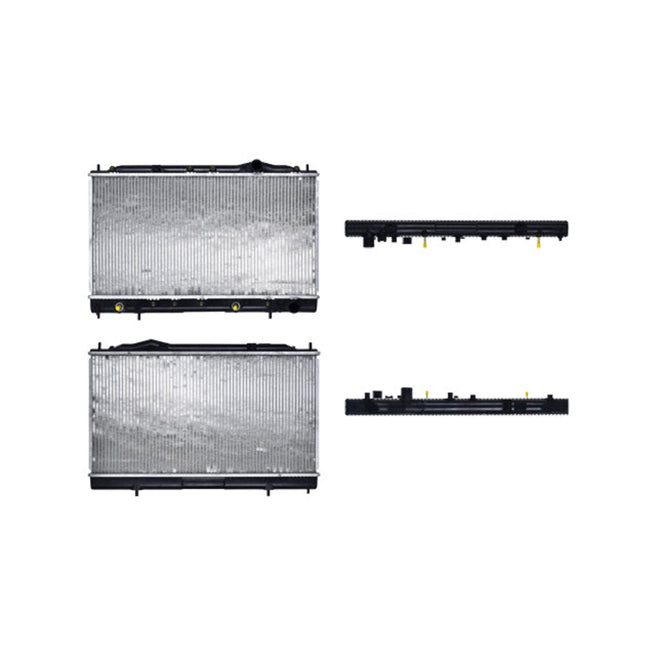 Radiador Mt Eclipse 90-94 L4 1.8/2.0 Lts C/S Aa Aut 13 7/9X26 2/7X26Mm Alum Sold Polar