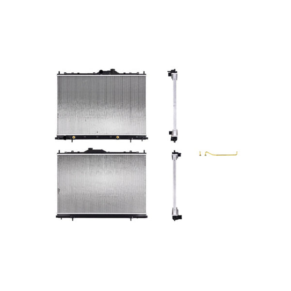 Radiador Mt Endeavor 04-11 V6 3.8 Lts C/S Aa Aut 19 2/3X29 5/6X26Mm Alum Sold Polar