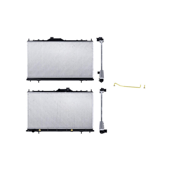Radiador Mt Galant 04-12 L4 2.4/V6 3.8 Lts C/S Aa Aut 15 3/4X29 5/6X16Mm Alum Sold Polar