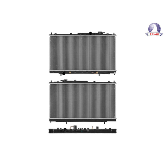 Radiador Mt Galant 99-02 Aut L4 2.4 Lts C/S Aa 14 3/4X27 7/8X16Mm Alum Sold Polar