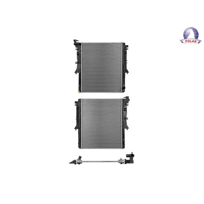 Radiador Mt L200 16-19 L4 2.4, 2,5 Lts Std C/S Aa Gas/Diesel 20 2/3X25 3/4X16Mm Alum Sold Polar