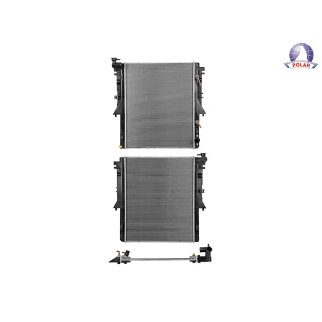 Radiador Mt L200 16-19 L4 2.4, 2.5 Lts Aut C/S Aa Gas/Diesel 20 2/3X25 3/4X16Mm Alum Sold Polar