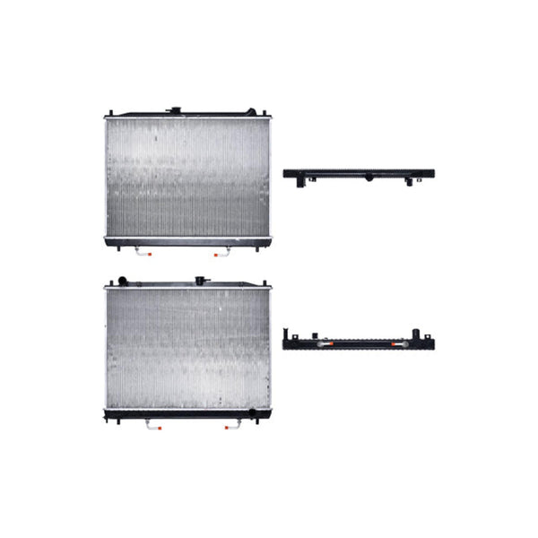 Radiador Mt Montero 03-06 V6 3.8 Lts Aut C/S Aa 19 2/3X27X22Mm Alum Sold Polar