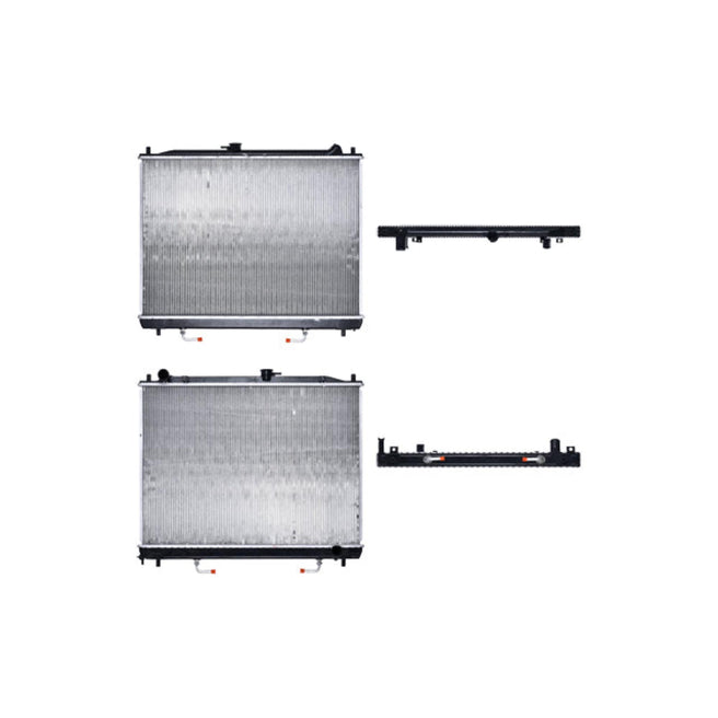 Radiador Mt Montero 03-06 V6 3.8 Lts Aut C/S Aa 19 2/3X27X22Mm Alum Sold Polar