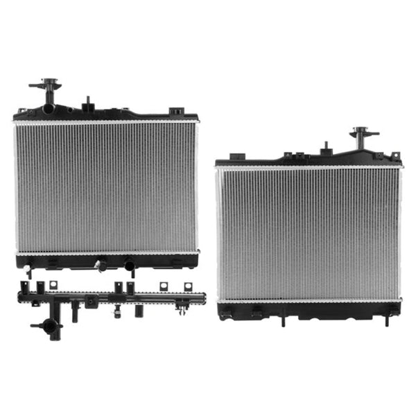 Radiador Mt Mirage 15-20 L3 1.2 Lts Std Corto 13 7/9X18 8/9X16Mm Alum Sold Polar