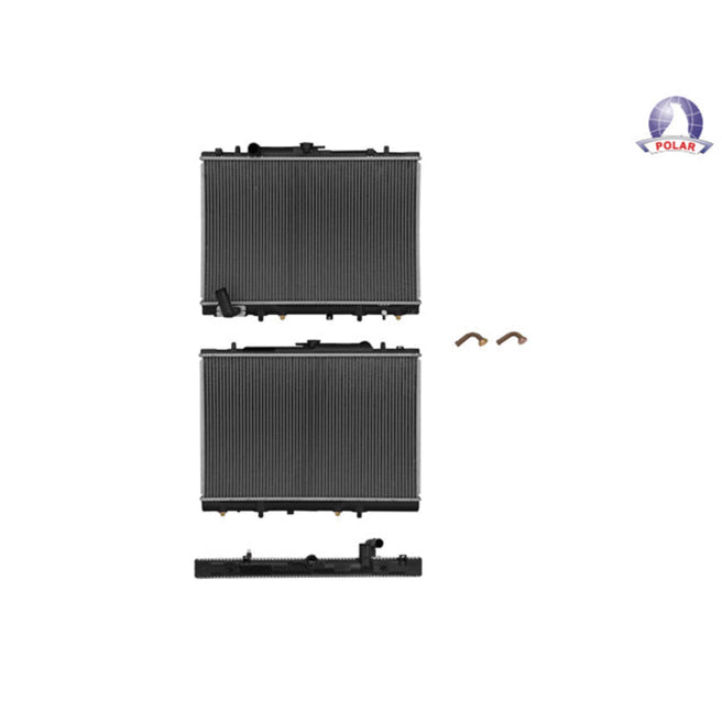 Radiador Mt Montero 97-15 V6 3.0, 3.5 Lts C/S Aa Aut 16 3/4X25 1/8X26Mm Alum Sold Polar