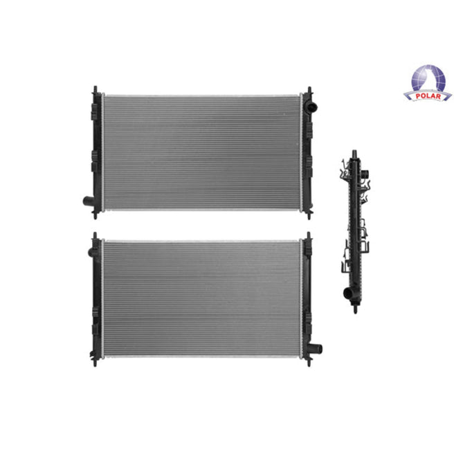 Radiador Mt Outlander 10-13 Aut L4 2.0. 2.4/V6 3.0 Lts (Toma Superior Recta) C/S Aa 27 5/9X16X16Mm Alum Sold Polar