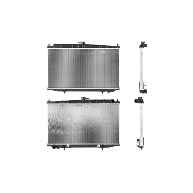 Radiador Ns Altima 93-01 L4 2.4 Lts Aut C/S Aa 15X27X26Mm Alum Sold Polar