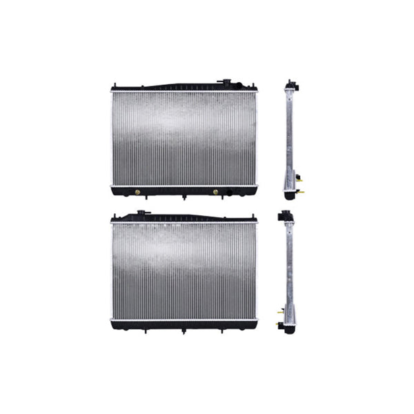 Radiador Ns Frontier 00-04/D22 08-15 L4 2.5 Lts/V6 4.0 Lts Std C/S Aa Diesel 17 1/2X27X32Mm Alum Sold Polar