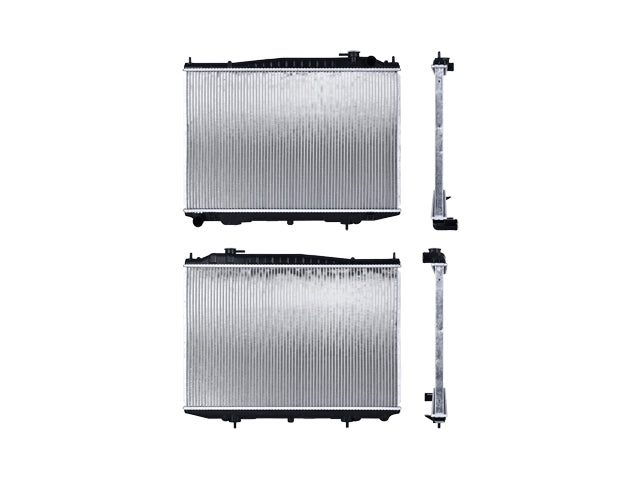 Radiador Ns Frontier/D22 02-09 V6 3.0 Lts Tomas Cruzadas C/S Aa Std  17 5/7X27X26Mm Alum Sold Polar