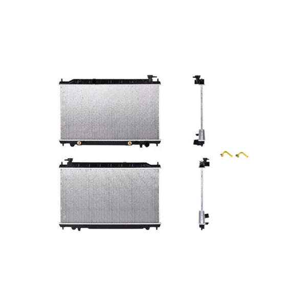 Radiador Ns Maxima 07-08 V6 3.5 Lts C/S Aa Aut 15 3/4X28 2/3X16Mm Alum Sold Polar