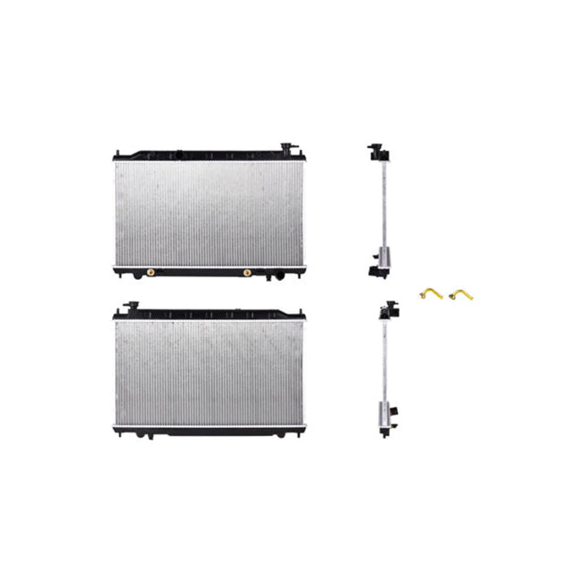 Radiador Ns Maxima 07-08 V6 3.5 Lts C/S Aa Aut 15 3/4X28 2/3X16Mm Alum Sold Polar