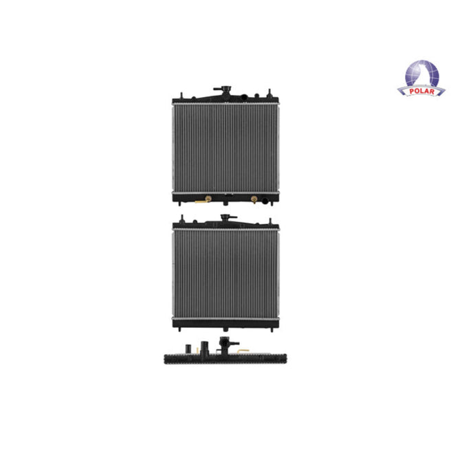 Radiador Ns Micra 02-10 L4 1.2 Lts Aut 15X17 2/3X16Mm Alum Sold Polar