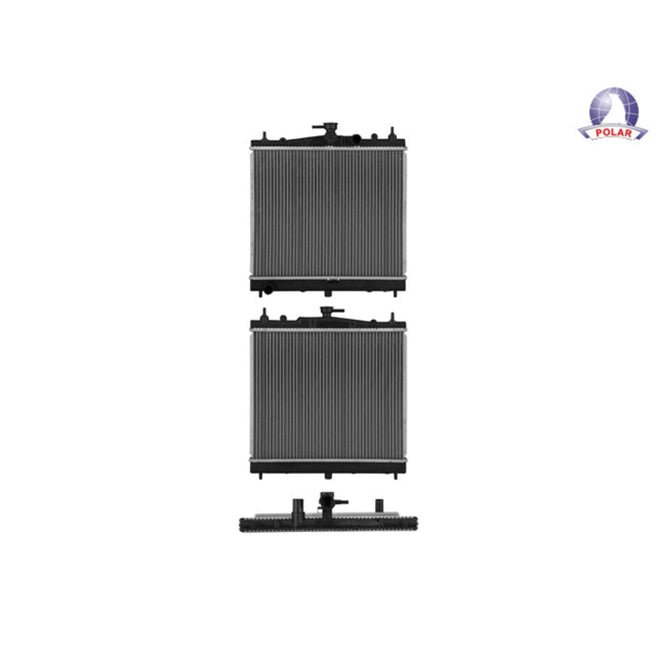 Radiador Ns Micra 02-10 L4 1.2 Lts Std 15X17 2/3X16Mm Alum Sold Polar