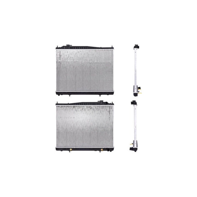 Radiador Ns Pathfinder/Qx4 96-00 V6 3.3 Lts Aut 19 2/3X27X26Mm Alum Sold Polar