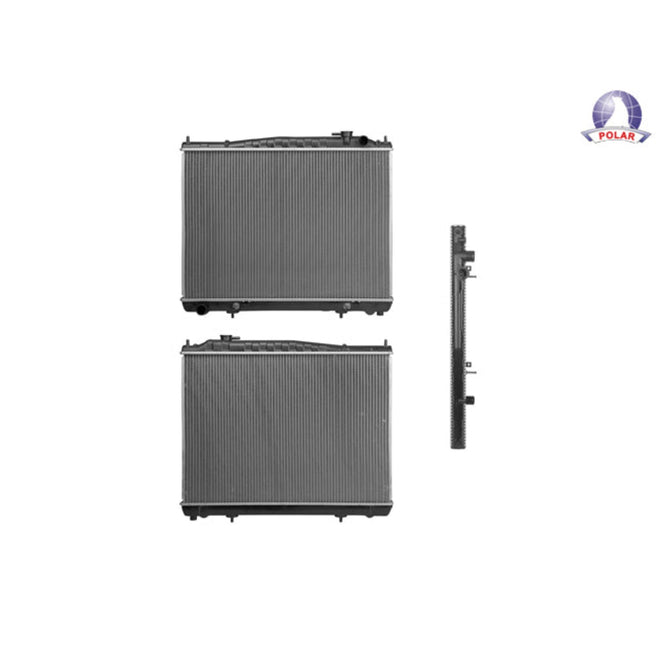 Radiador Ns Pathfinder/Qx4 01-04 V6 3.3/3.5 Lts Aut 19 2/3X27X16Mm Alum Sold Polar