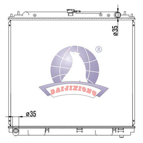 Radiador Pathfinder Manual 2005-2012 Polar