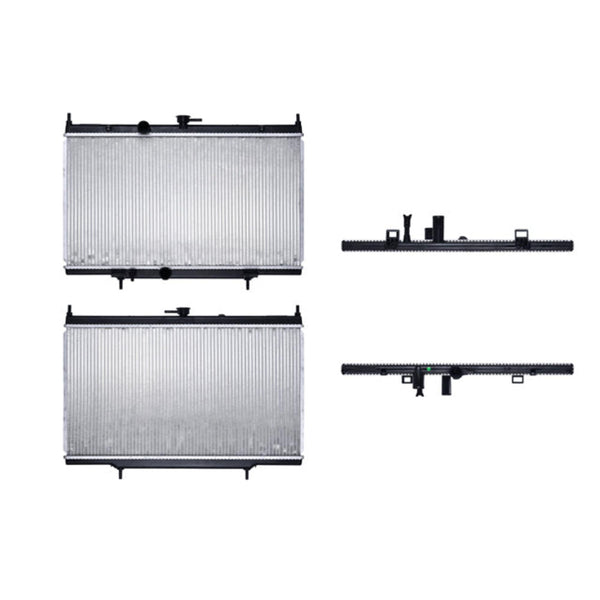 Radiador Ns Sentra 07-12 L4 2.0,2.5 Lts Aut C/S Aa 14 3/4X26 2/3X16Mm Alum Sold Polar