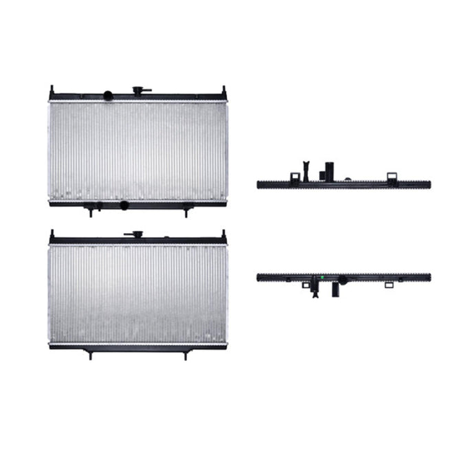 Radiador Ns Sentra 07-12 L4 2.0,2.5 Lts Aut C/S Aa 14 3/4X26 2/3X16Mm Alum Sold Polar