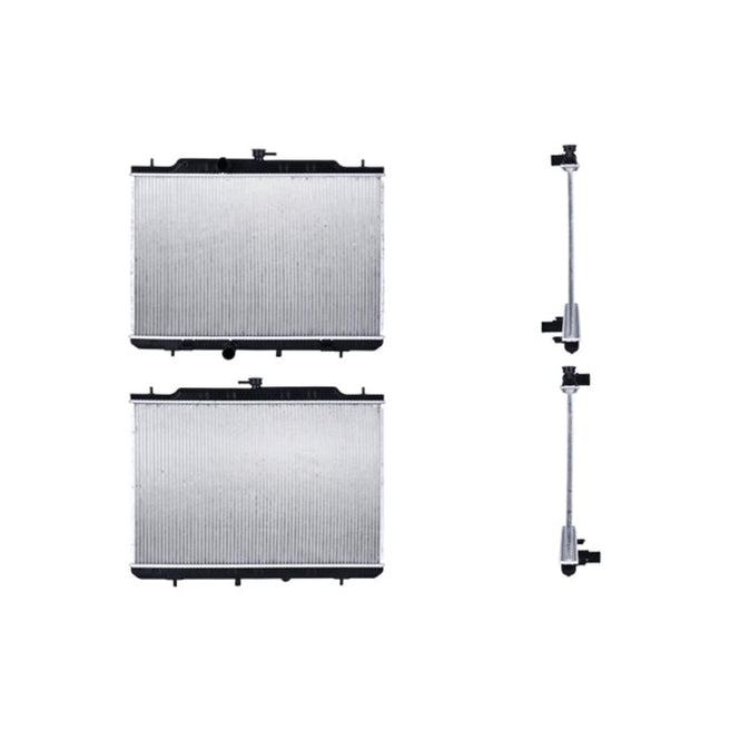 Radiador Ns Rogue 08-14 L4 2.5 Lts Aut C/S Aa 17 5/7X27X16Mm Alum Sold Polar