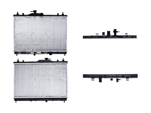 RADIADOR NS TIIDA 07-18 L4 1.6/1.8 LTS C/S AA AUT 15X23 1/7X16MM ALUM SOLD POLAR