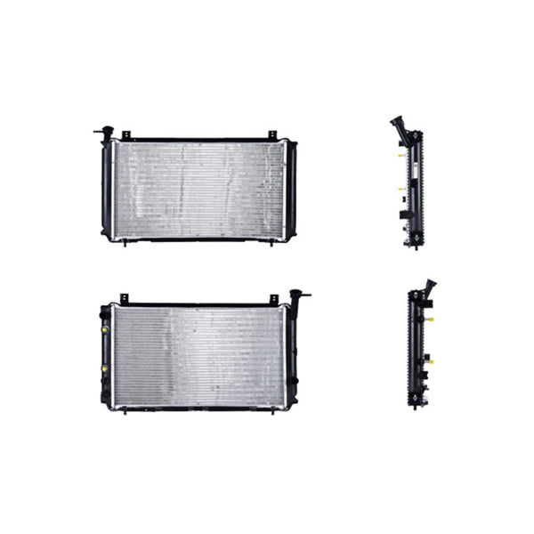 Radiador Ns Tsuru Ii 87-91 L4 1.6 Lts Aut C/S Aa 23 2/9X13 1/3X26Mm Alum Sold Polar
