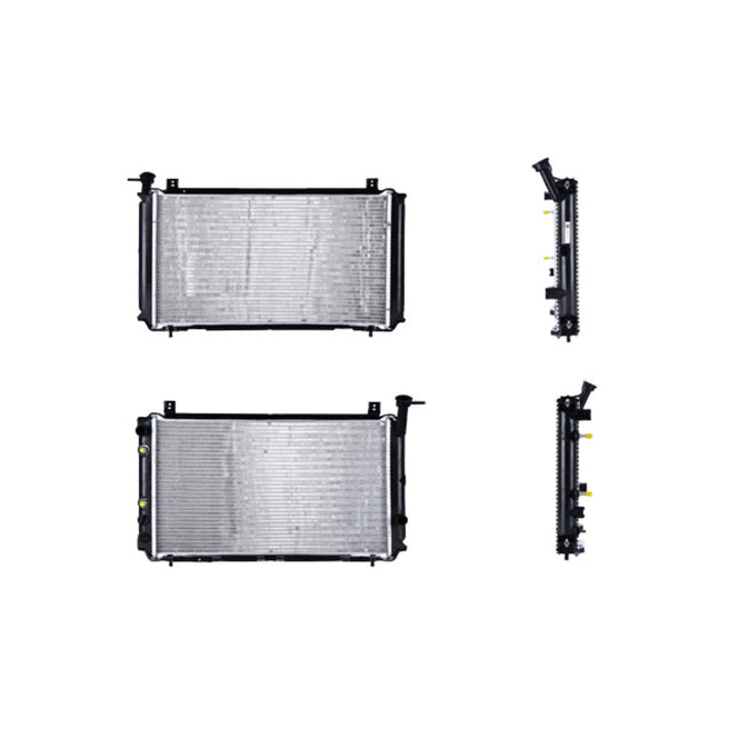 Radiador Ns Tsuru Ii 87-91 L4 1.6 Lts Aut C/S Aa 23 2/9X13 1/3X26Mm Alum Sold Polar