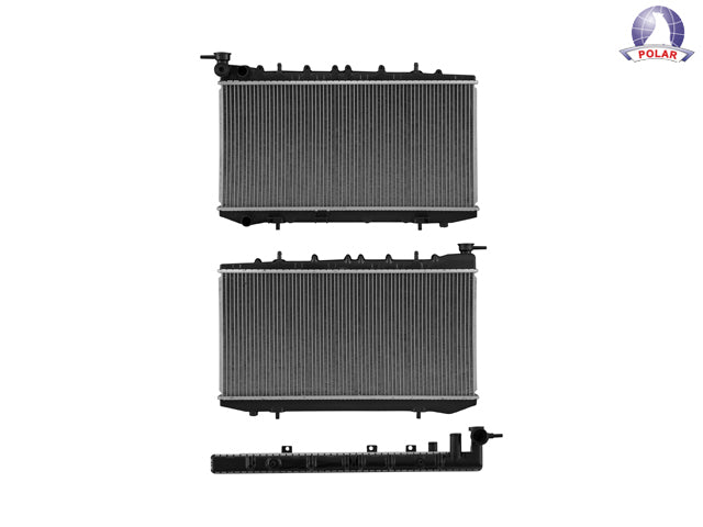 Radiador Ns Tsuru Iii 92-17  1.6, 2.0 Lts 8 Valvulas Std C/S Aa 12 1/2X25 5/16X16Mm Alum Sold Polar