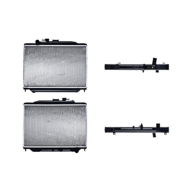 Radiador Ns Urvan 04-09 L4 2.0, 2.5 Lts C/S Aa Std 14 1/16X21 4/7X26Mm Alum Sold Polar