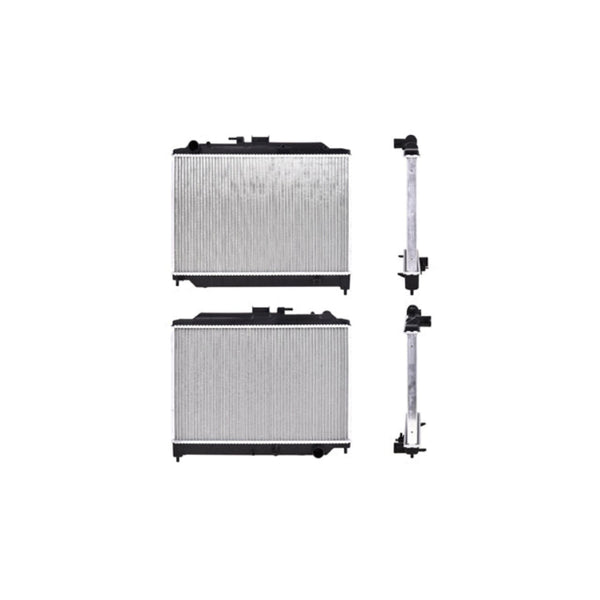 Radiador Ns Urvan 08-15 L4 2.5 Lts Diesel C/S Aa Std 14 1/6X21 4/7X32Mm Alum Sold Polar