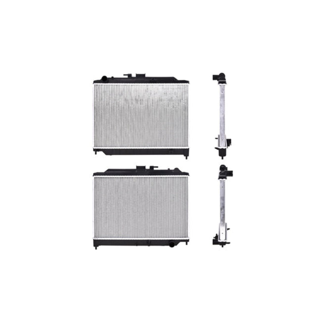 Radiador Ns Urvan 08-15 L4 2.5 Lts Diesel C/S Aa Std 14 1/6X21 4/7X32Mm Alum Sold Polar