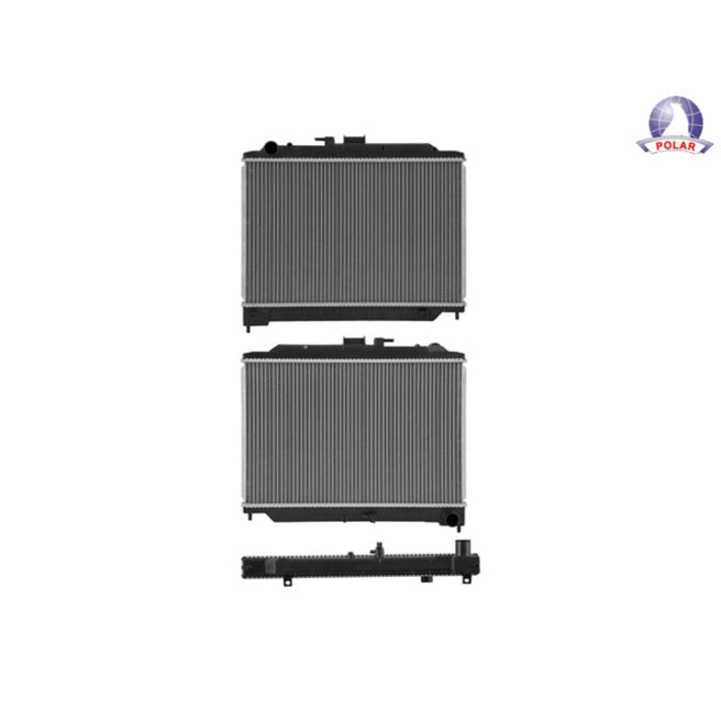 Radiador Ns Urvan 04-15 L4 2.5 Lts Diesel Std C/S Aa 14 1/6X21 4/7X26Mm Alum Sold Polar