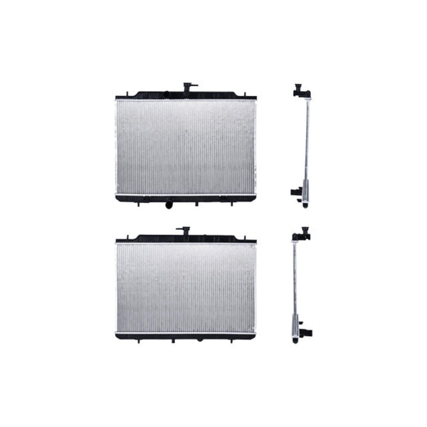 Radiador Ns X-Trail 08-16 2.0, 2.5 Lts C/S Aa Std 17 5/7X2716Mm Alum Sold Polar