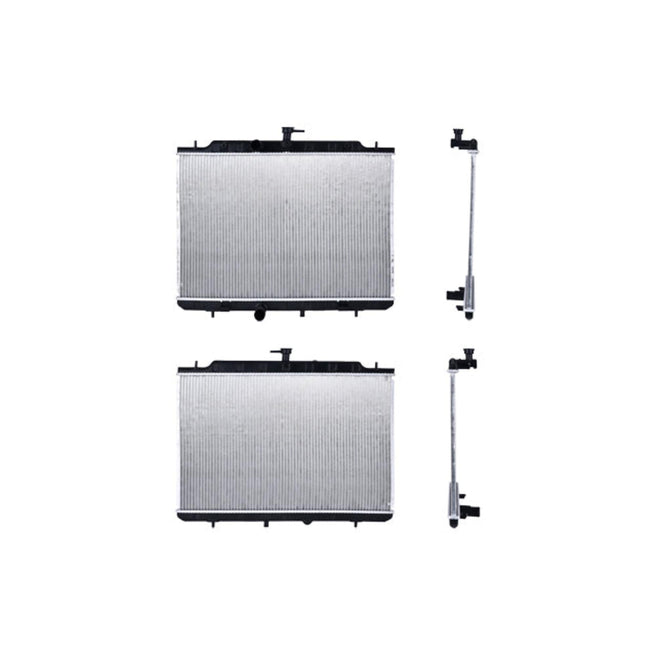 Radiador Ns X-Trail 08-16 2.0, 2.5 Lts C/S Aa Std 17 5/7X2716Mm Alum Sold Polar