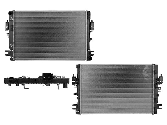 Radiador Ns Np300/Frontier 16-20 L4 2.5 Lts Aut C/S Aa 28 3/7X19 1/5X16Mm Alum Sold Polar