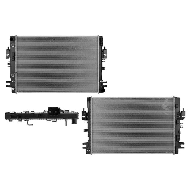 Radiador Ns Np300/Frontier 16-20 L4 2.5 Lts Aut C/S Aa 28 3/7X19 1/5X16Mm Alum Sold Polar