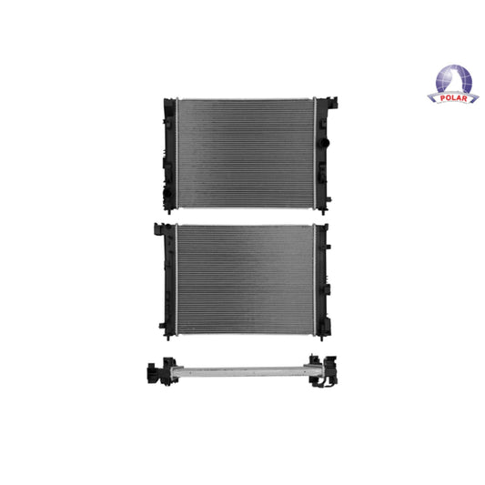 Radiador Ns Kicks 17-24/Versa 20-24 L4 1.6 Lts Aut C/Aa 20X16X26Mm Alum Sold Polar