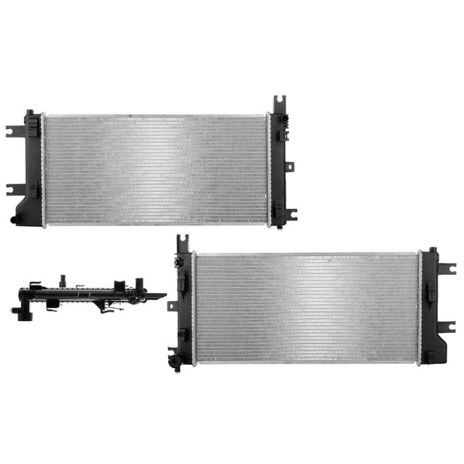Radiador Ns Leaf 14-17 Aut 24 4/5X11 1/2X16Mm Alum Sold Polar