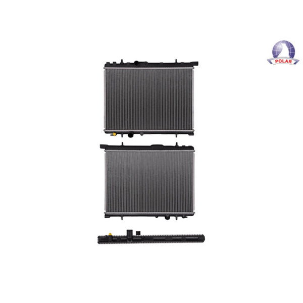 Radiador Pg 206 98-10 L4 1.4, 1.6, 2.0 Lts C/S Aa Std 15X21 1/16X26Mm Alum Sold Polar