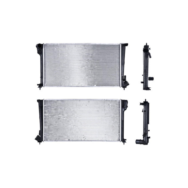Radiador Pg 306 98-01 L4 1.8 Lts C/S Aa Std 26 1/4X14X22Mm Alum Sold Polar